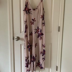 free people floral jumpsuit